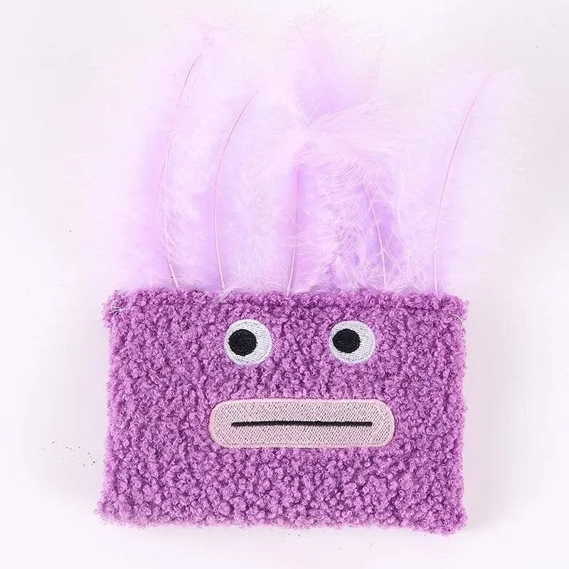 Large explosion head shaped catnip plush toy in multiple colour options for cats