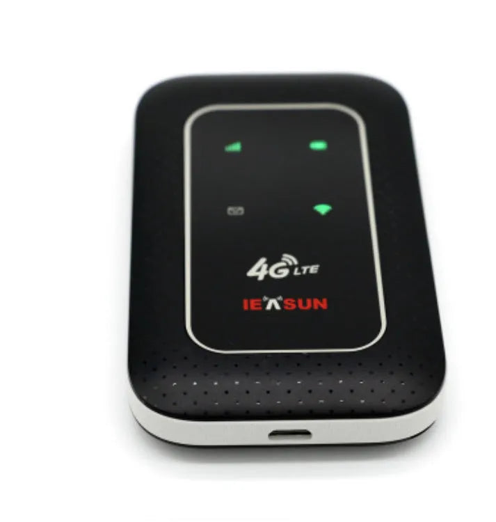 Black mini wireless router 4G portable wifi hotspot with 150Mbps