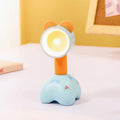 DIY cartoon magnetic small night lamp showing adjustable lighting angle and bear design