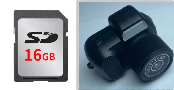 Black Y3000 HD outdoor sports camera with 0.96-inch screen showing compact size.