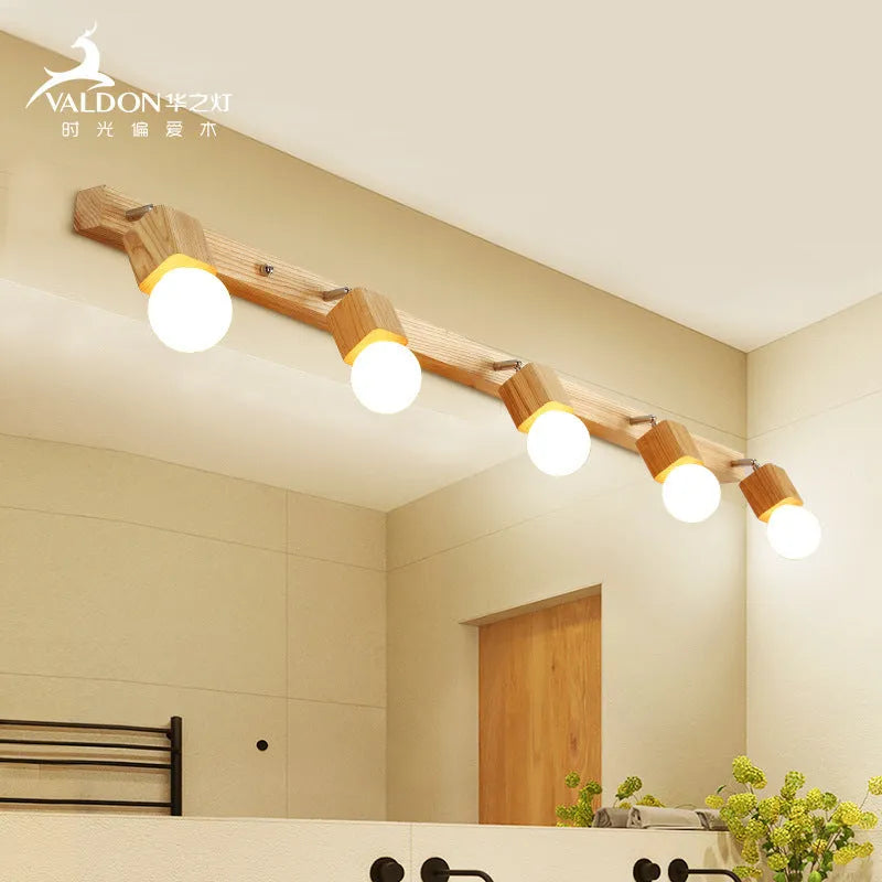 24cm diameter mirror cabinet LED wall lamp with single head design
