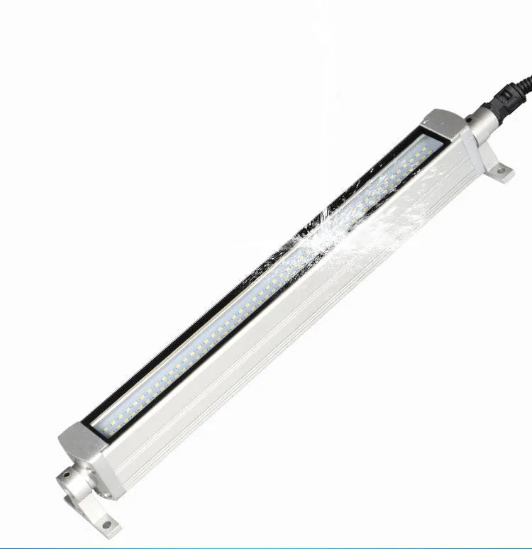 CNC lathe LED explosion-proof work light with aluminium housing and tempered glass cover