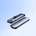 USB-C docking station with HDMI, USB 3.0 ports, and short 0.09m cable for laptop connectivity expansion
