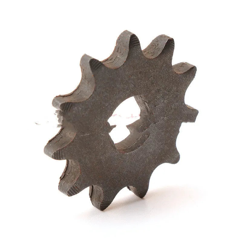 Cast iron motorcycle gear with 11 teeth for 25hT8F chain reduction systems