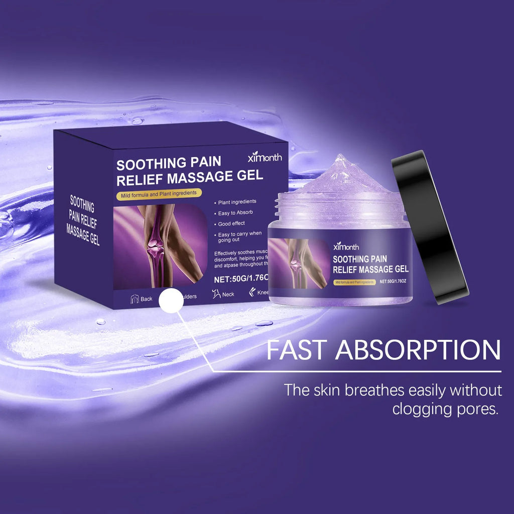 50g tube of joint care gel with applicator for muscle and joint pain relief