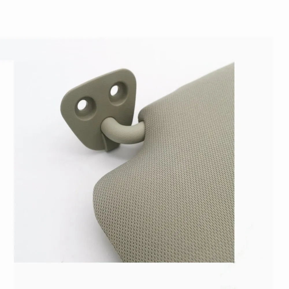 Beige left and right sun visors with mirrors for Nissan Lida 2005-2012