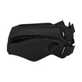 Black goalkeeper head protection belt 28.4x13.2x3.6cm for adult rugby and football