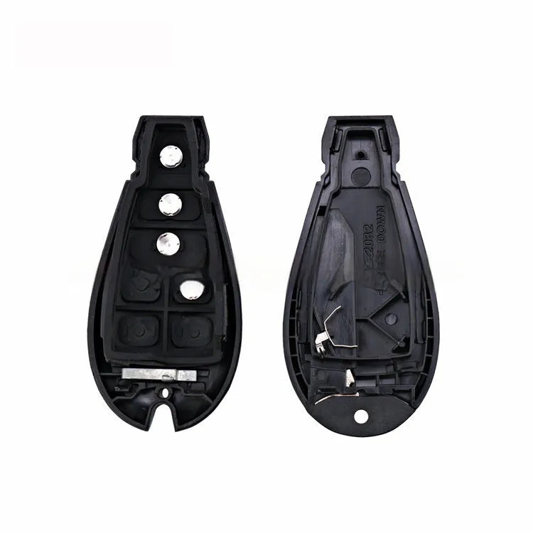 Dodge Chrysler smart key replacement shell with ABS brass construction measuring 85x42x15mm