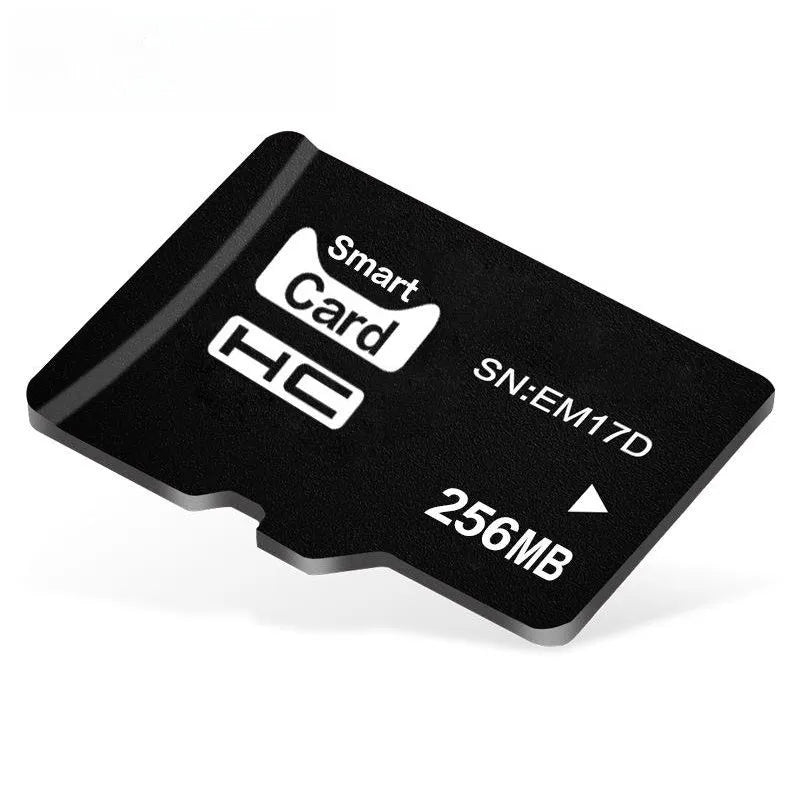 256MB TF memory card in gift packaging for portable electronics