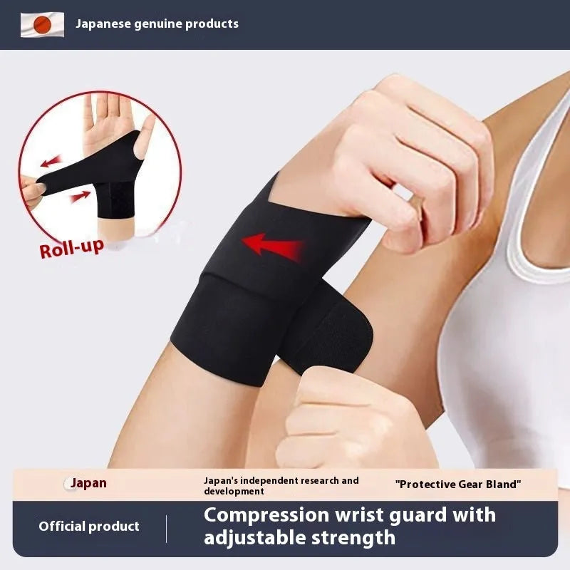 Adjustable athletic wristguards for sports wrist protection