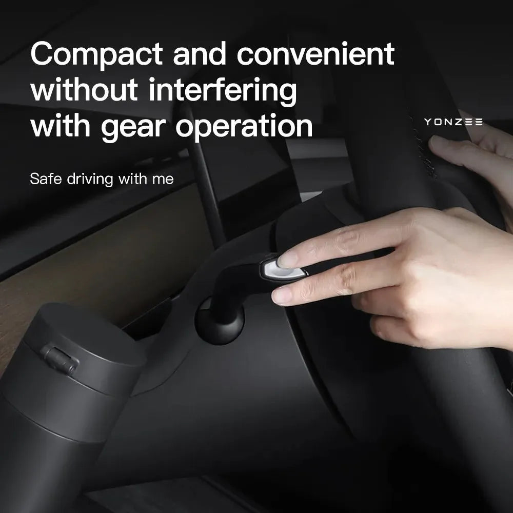 Tesla Model 3 and Model Y dashboard water cup holder with handle