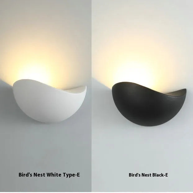 Waterproof IP65 LED courtyard lamp with aluminium alloy shell in Bird's Nest design
