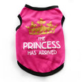 Cotton puppy vest for spring and summer in casual style with breathable design