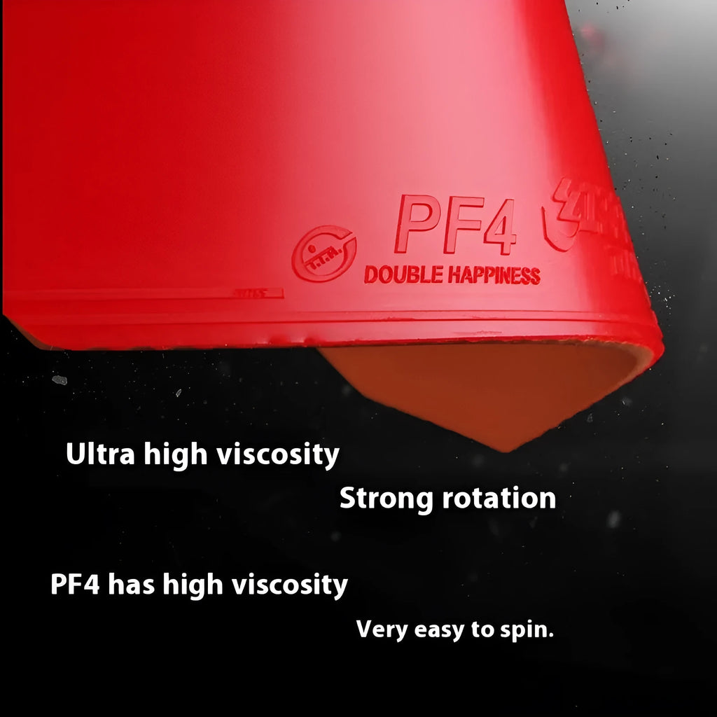 Fast Attack Sticky Classic-50 anti-rubber table tennis racket in red and black colour options.