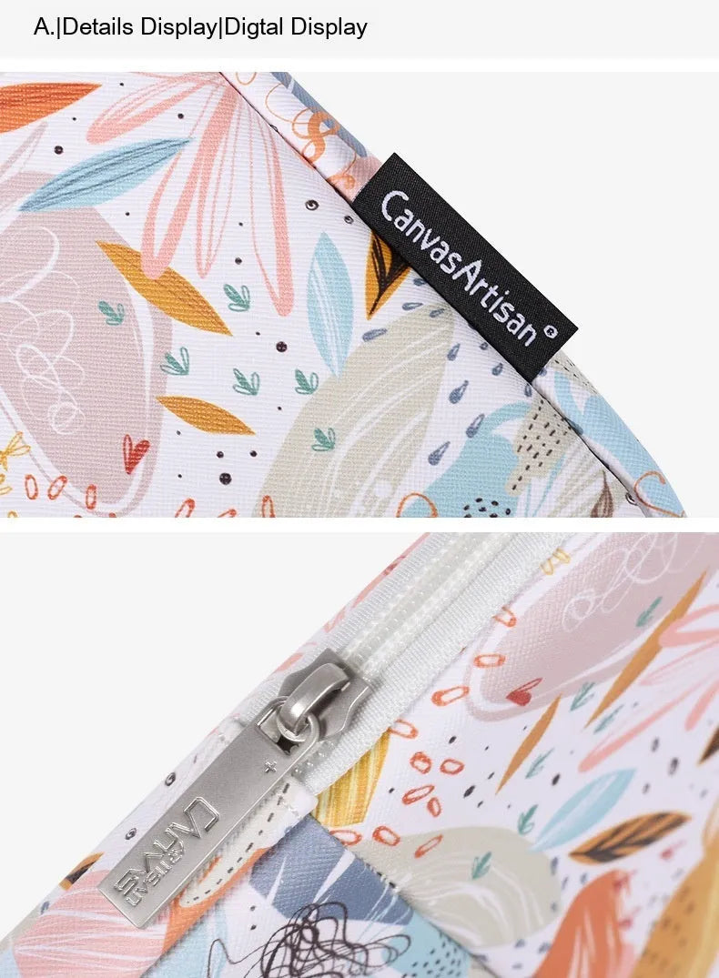 White waterproof PU leather laptop inner sleeve for 11 to 15 inch computers.