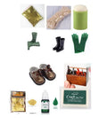 24 bottles of natural food colouring pigments for soap making and cake decorating projects