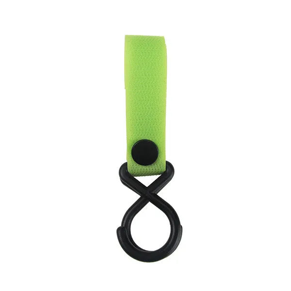 Nylon luggage velcro hook for OPP bag tags in multiple colour options.
