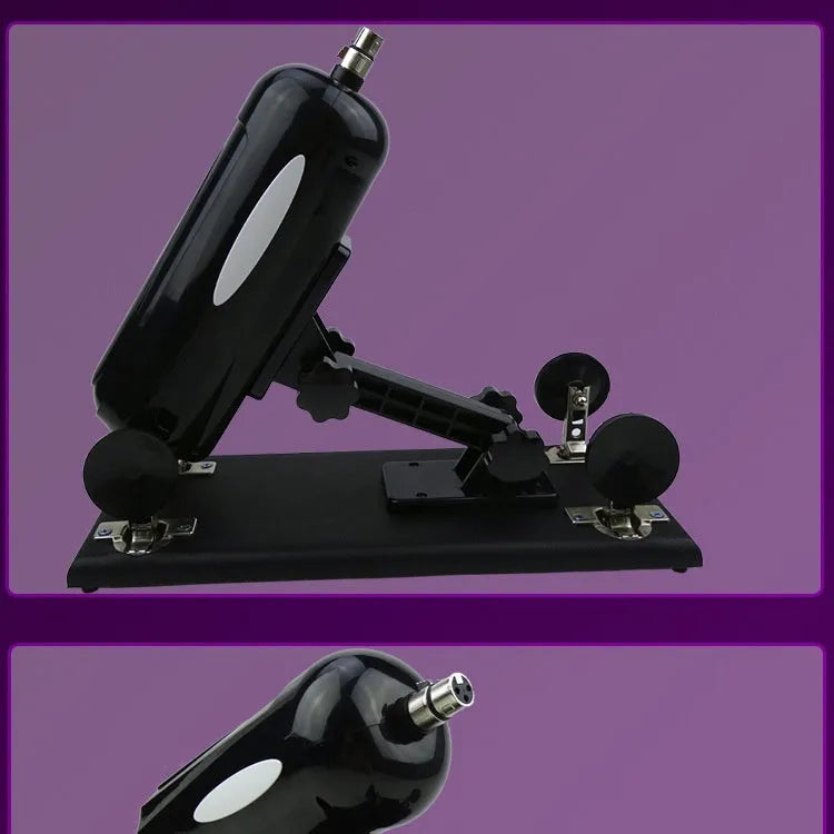 Bobb women's automatic telescopic thrusting sex tool in purple, black or pink colours