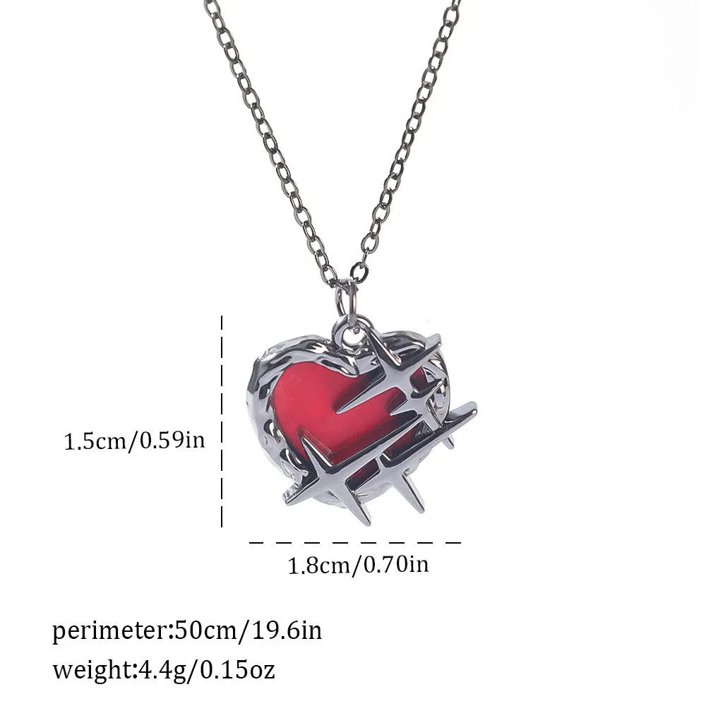 Dark Halloween necklace with zinc alloy electroplated pendant showing spider web and bat designs on regular chain