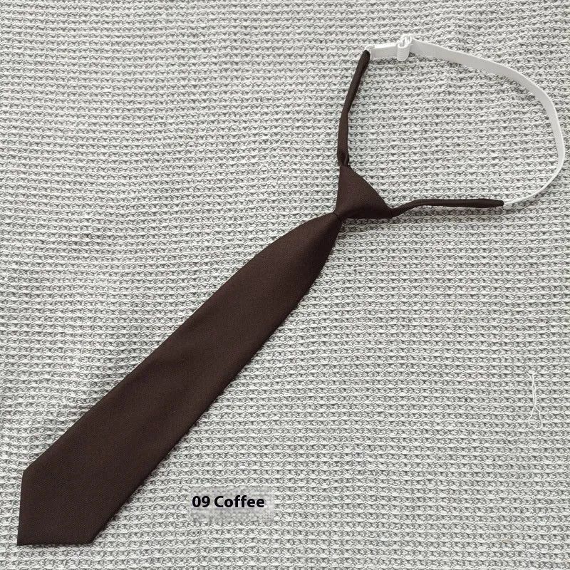 Men's solid colour cotton bow tie in arrow style, showing navy blue colour option.