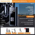 ABS plastic vehicle electric charging cylinder air pump with lighting and USB charging
