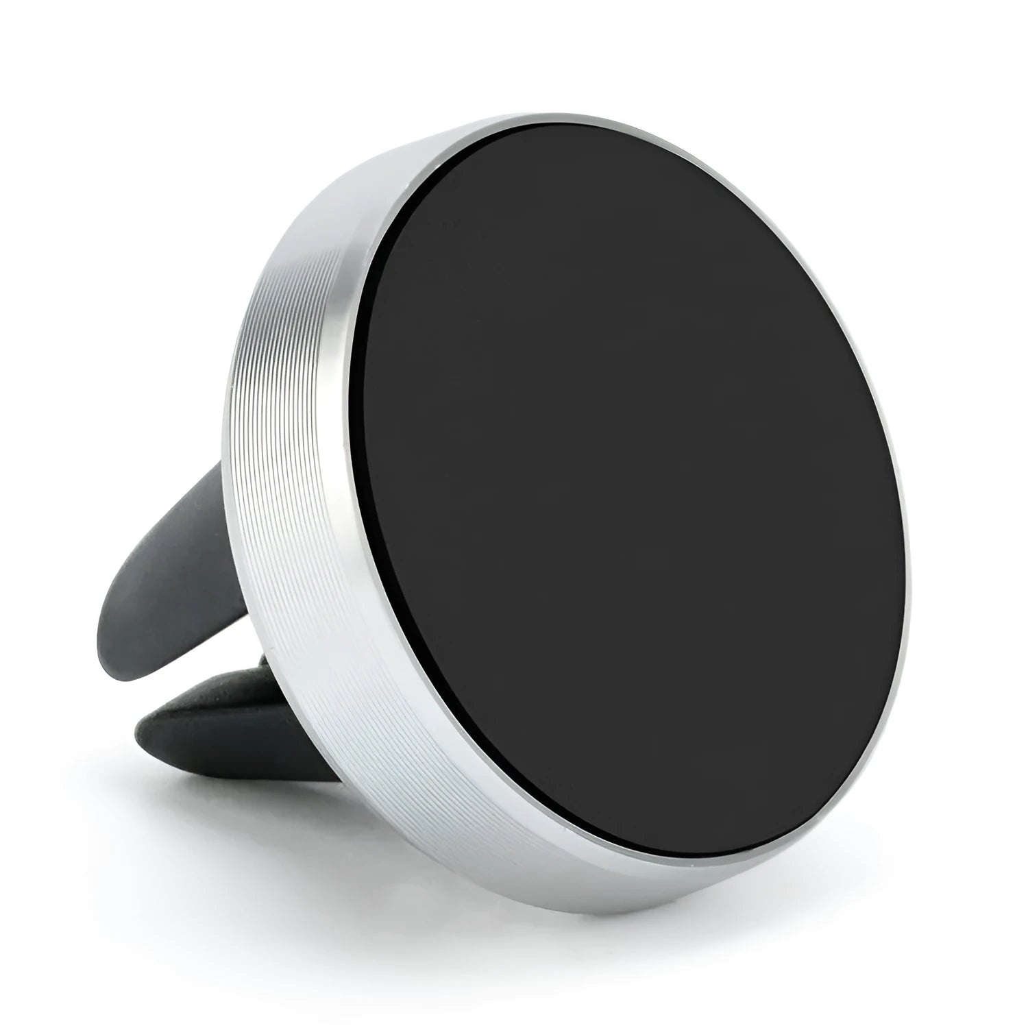 Car air vent magnetic mobile phone holder in rose gold, gold, black, red, or silver colour