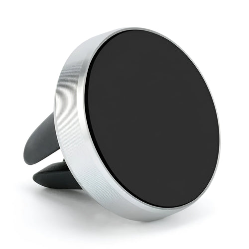 Car air vent magnetic mobile phone holder in rose gold, gold, black, red, or silver colour