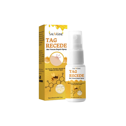 20 ml bottle of Bee Wart Removal Spray Cream for skin moles and bumps treatment
