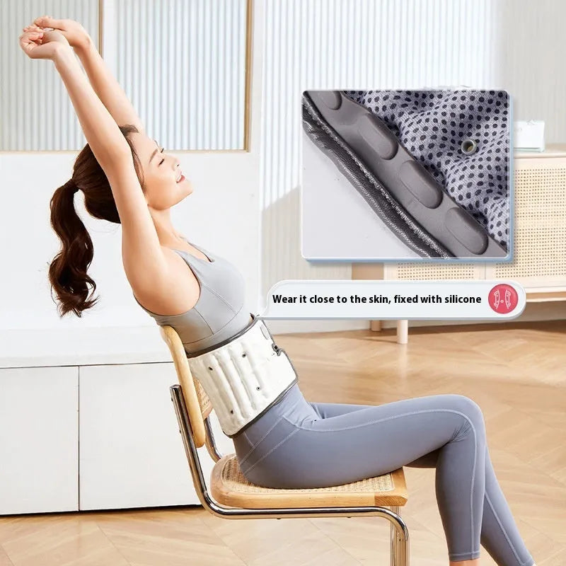 Automatic inflation lumbar waist supporter in sizes S and M with 220V plug