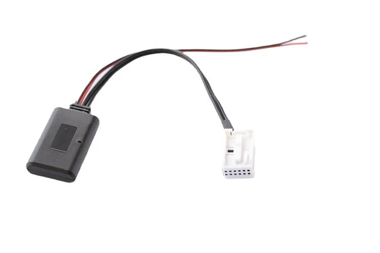 Bluetooth cable and microphone for upgrading Citroen and Peugeot car stereos with RD4 units.