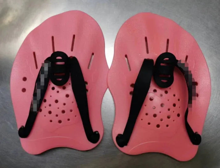 Swimming training web paddles for freestyle stroke technique in multiple colours with S, M, L size options