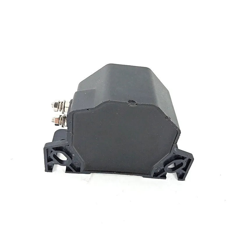 Black GQ-208A universal vehicle reversing horn buzzer unit on white background