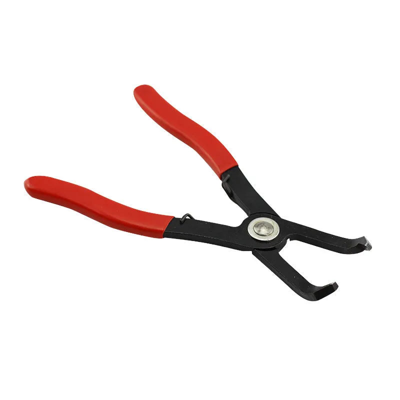 Interior round nail removal pliers with red PVC handles and 0-26mm opening adjustment