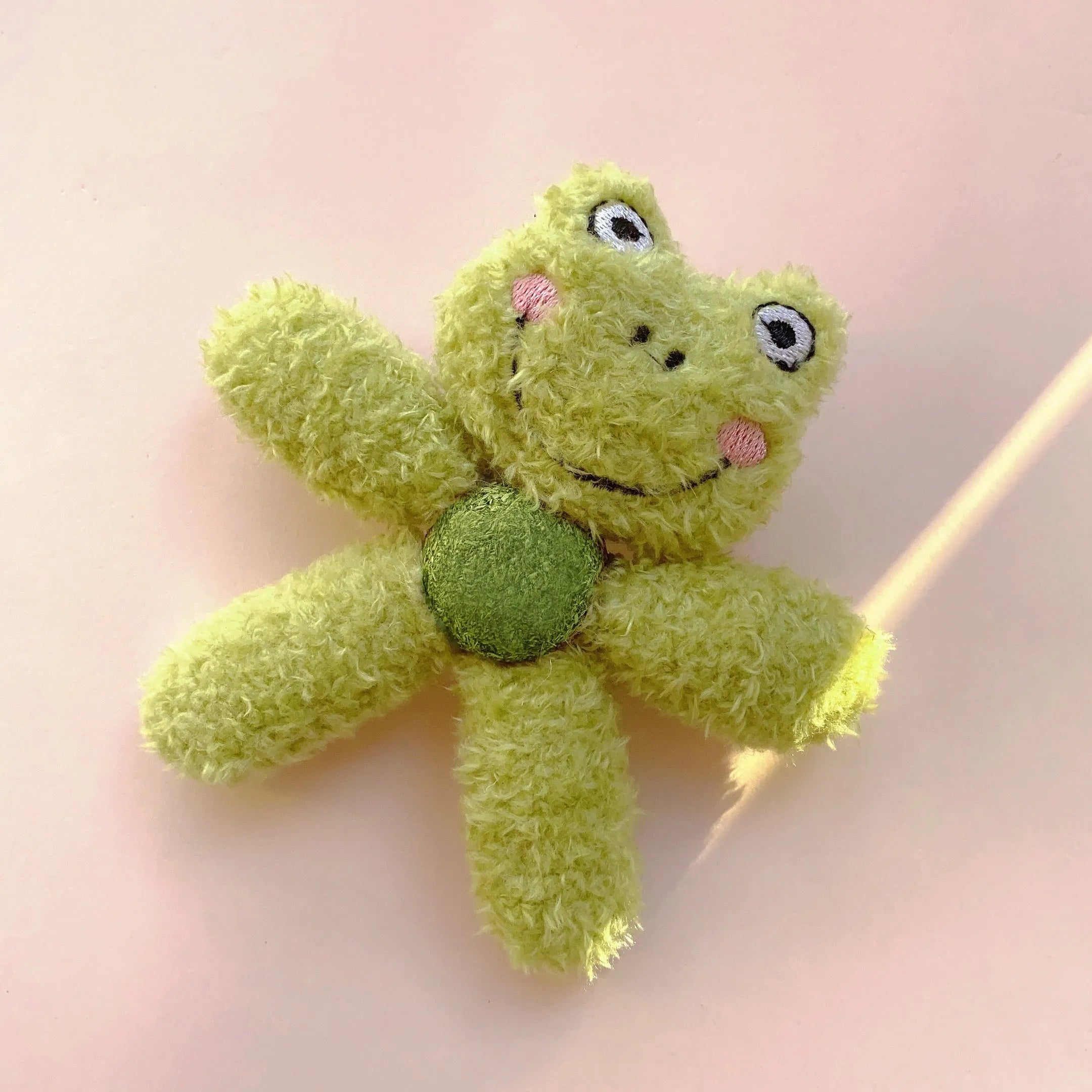 Edible catnip ball cat toy in animal design for chewing and teeth cleaning