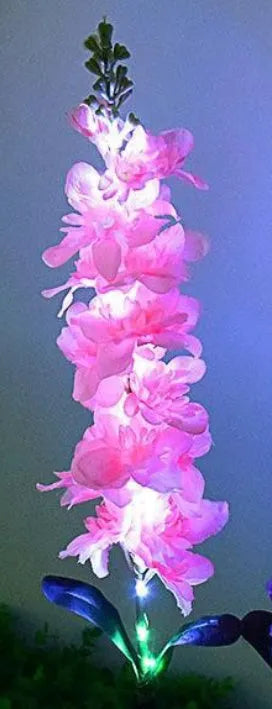Solar lily festive lantern outdoor decorative light in flower shape