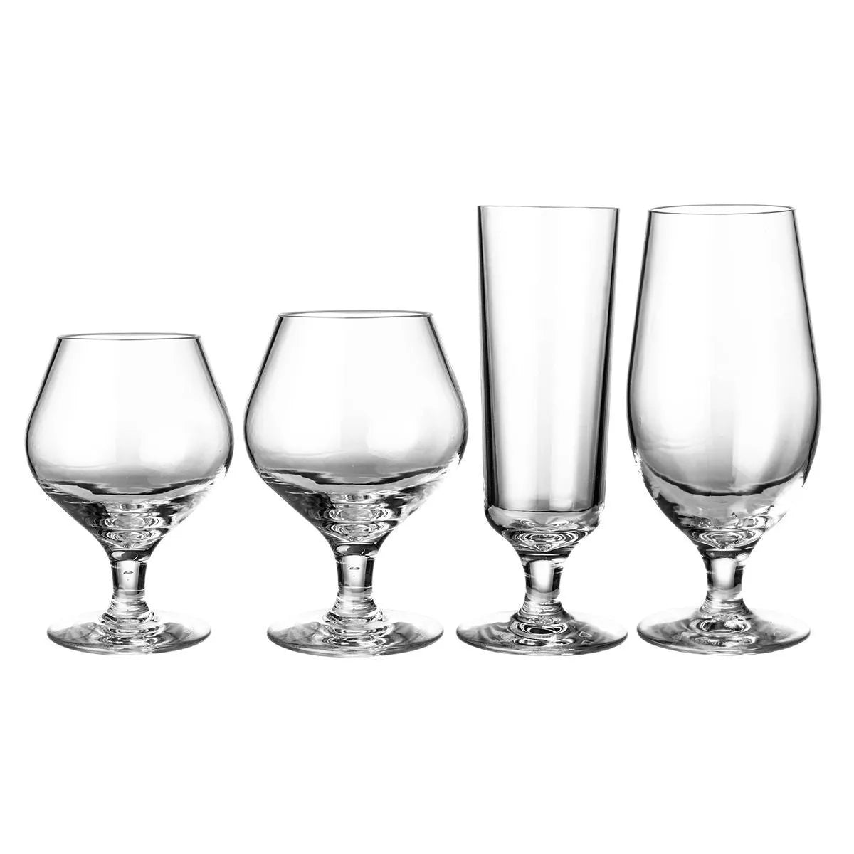 Acrylic wine glass in modern simple style with 300ml or 550ml capacity options