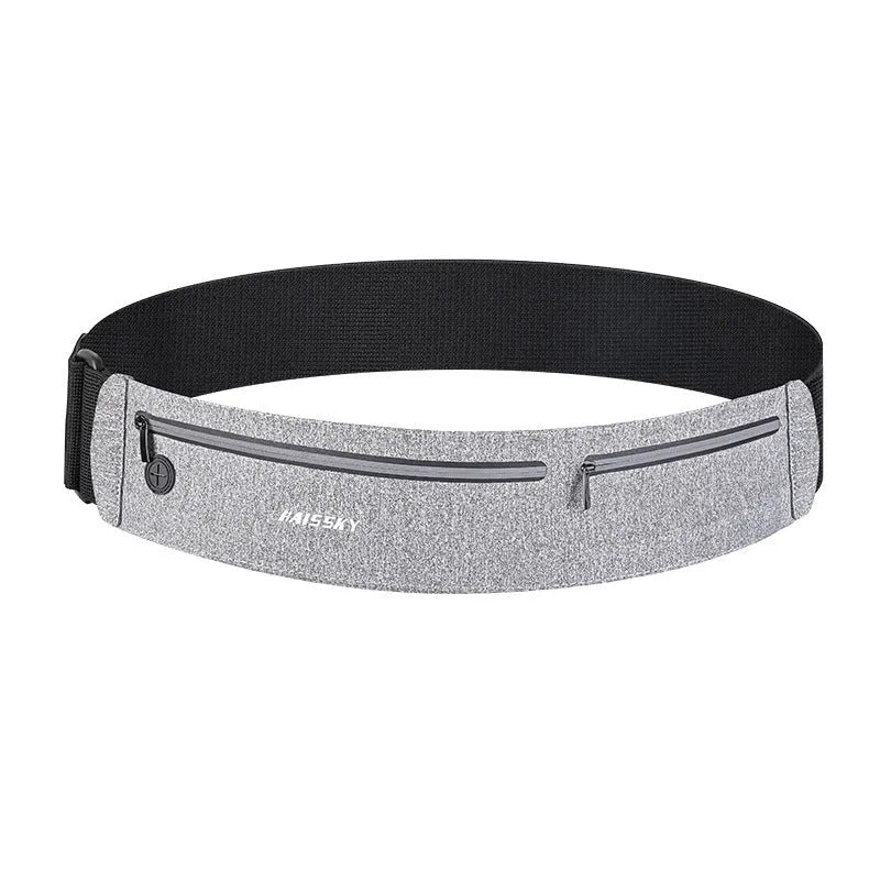 8-inch waterproof unisex waist bag for outdoor sports in chinlon Lycra