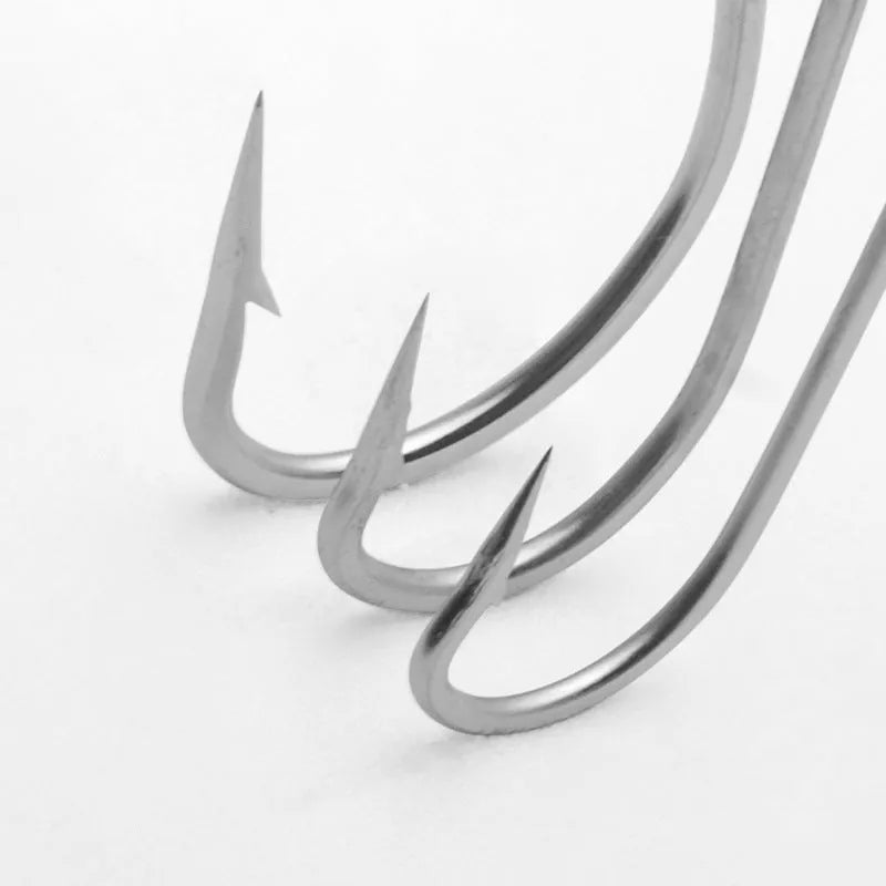 Alloy stainless steel ocean fishing hooks in multiple specifications for weever snakehead seahorse fishing