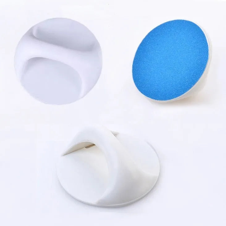 Dog nail file grooming board with ergonomic handle in blue colour on a white background.