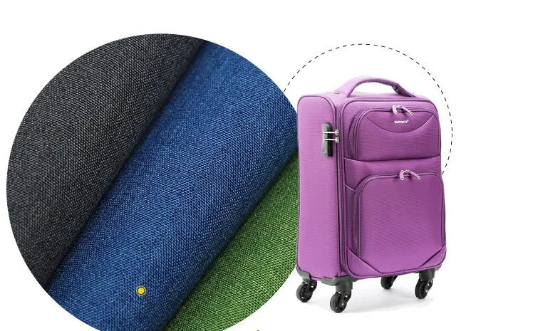 Polyester ant cloth fabric for luggage and furniture covers in black, blue, or green.