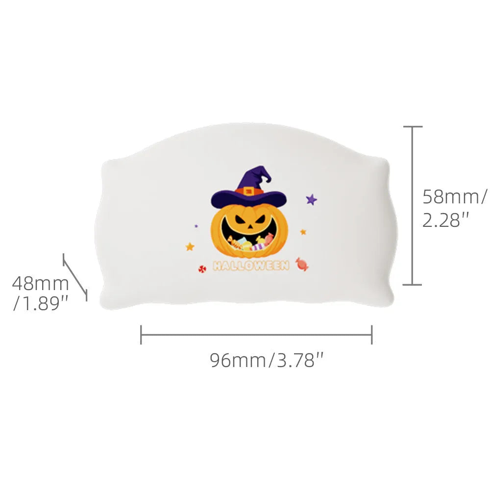 Cartoon Halloween doll table lamp in Magic Ghost or Pumpkin Ghost design measuring 99x70x50mm with USB Type-C charging port