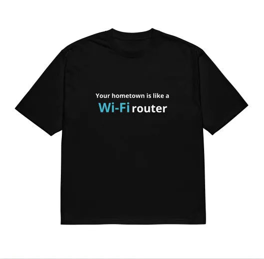 Men's black T-shirt with 3D printed cartoon design, round neck, short sleeves, loose fit