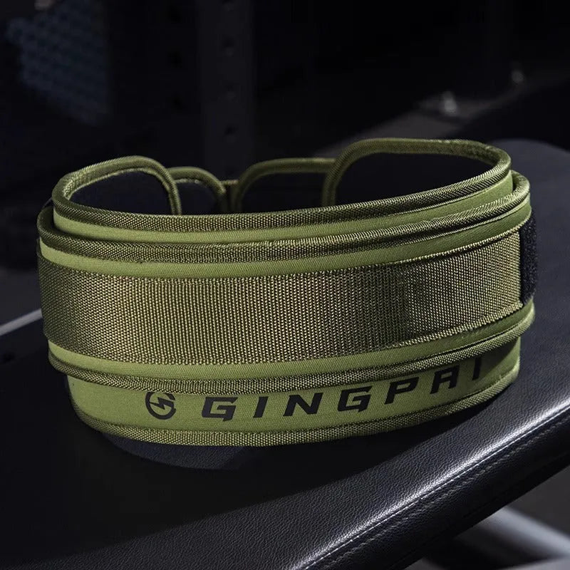 Weightlifting belt for abdominal exercises and lumbar support during strength training