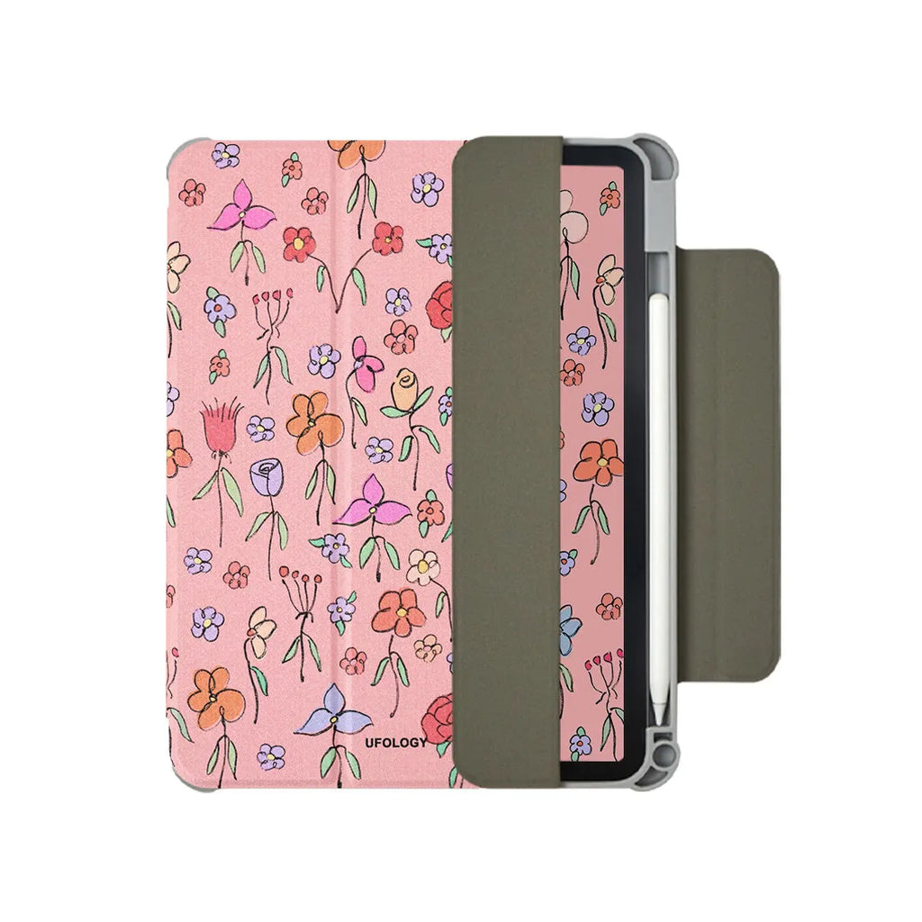 iPad Air 10.9 inch protective sleeve with magnetic clip and polyurethane flat shell