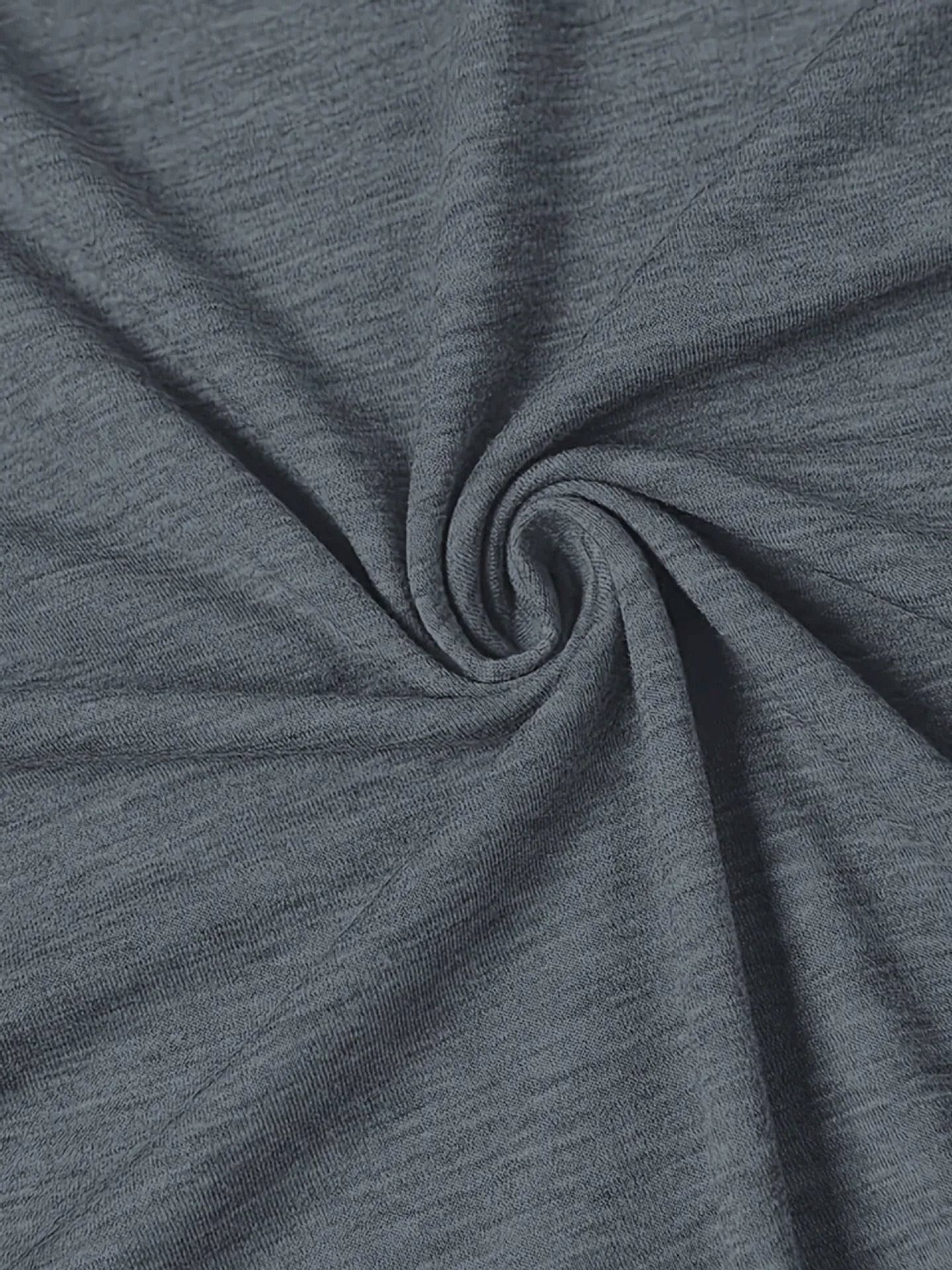 Women's pure cotton short sleeve T-shirt with Chinese art retro print in dark grey colour