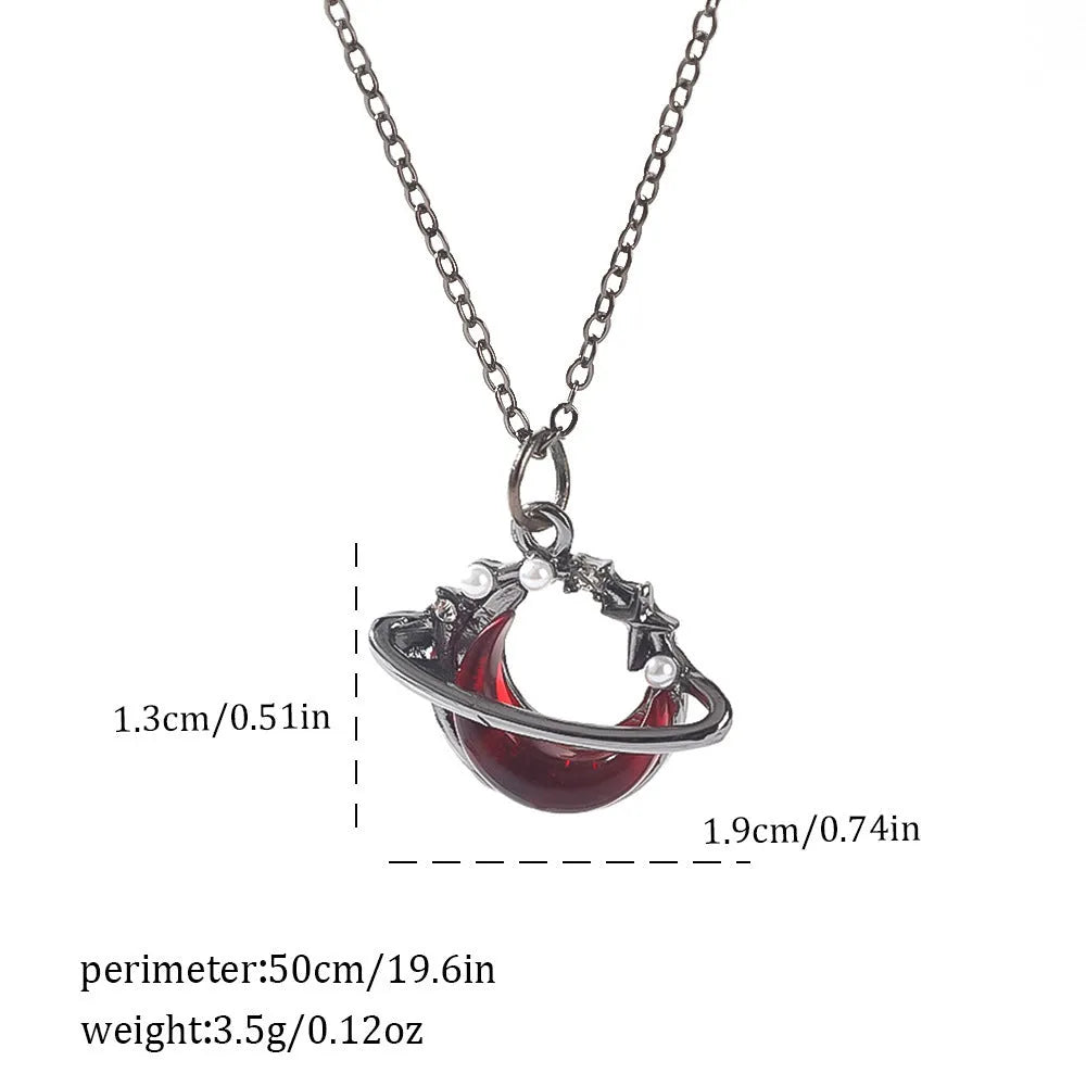 Dark Halloween necklace with zinc alloy electroplated pendant showing spider web and bat designs on regular chain