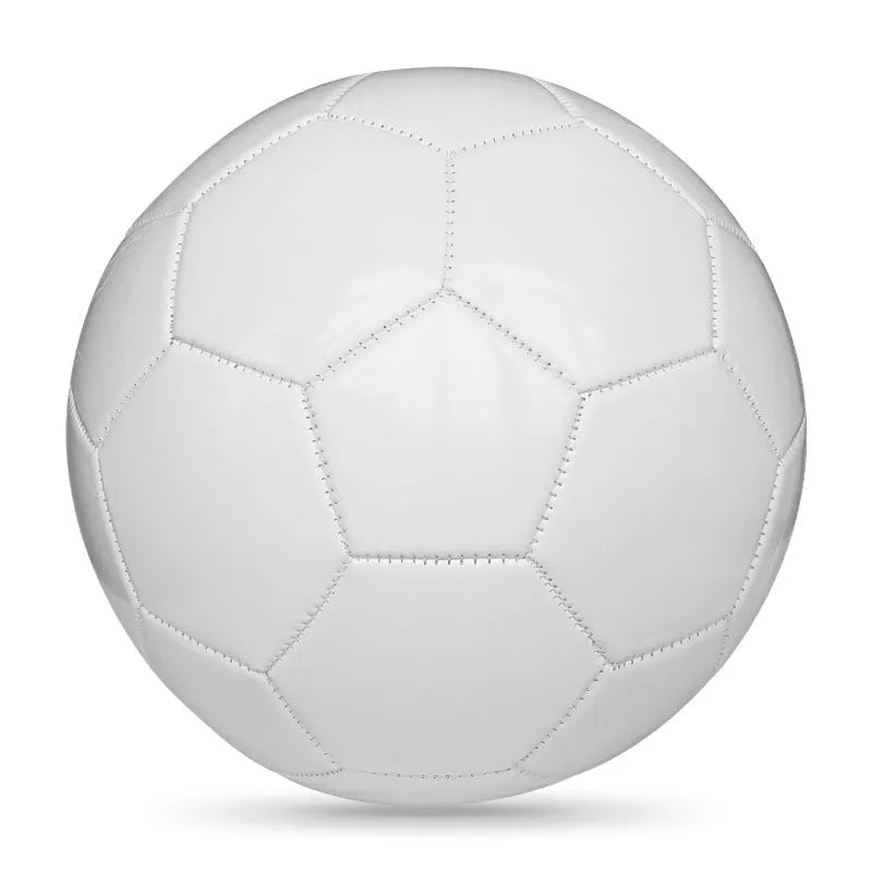 PVC football with machine-seam construction in No. 3 No. 4 No. 5 sizes for training and competition
