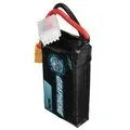 7.4V 1200mAh RC lithium battery showing 15x36x70mm dimensions for model vehicles