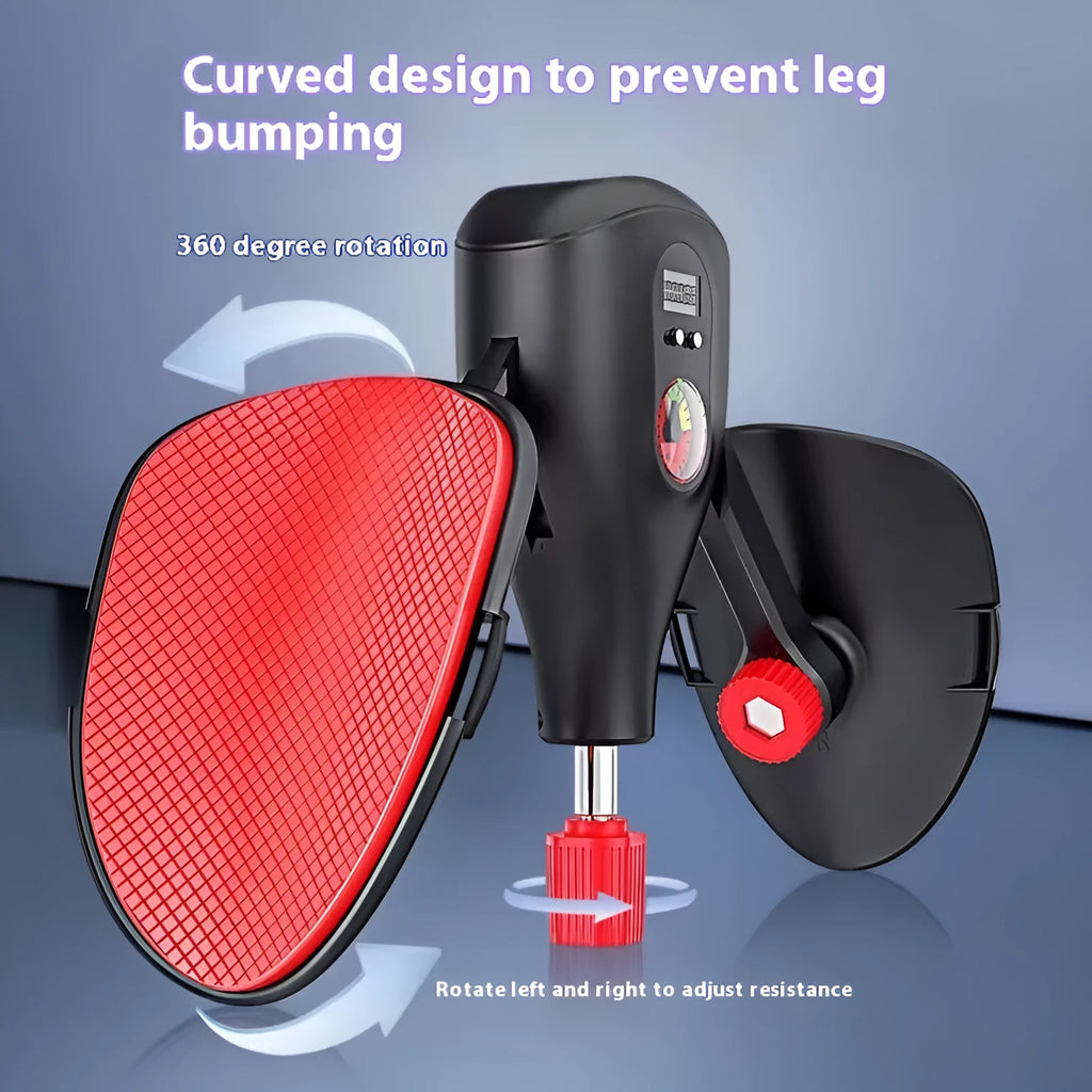 Men's Kegel trainer with PA and fibre glass construction in black or grey with optional straps and handle