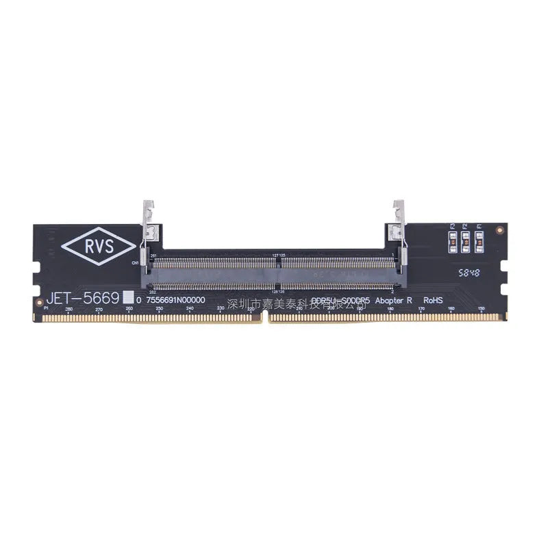 DDR4 laptop to desktop memory adapter card with electrostatic bag